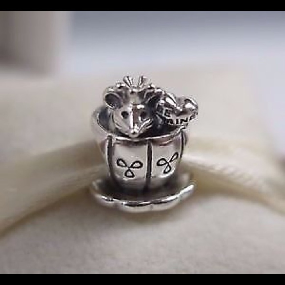 Retired Pandora Enchanted Mouse charm